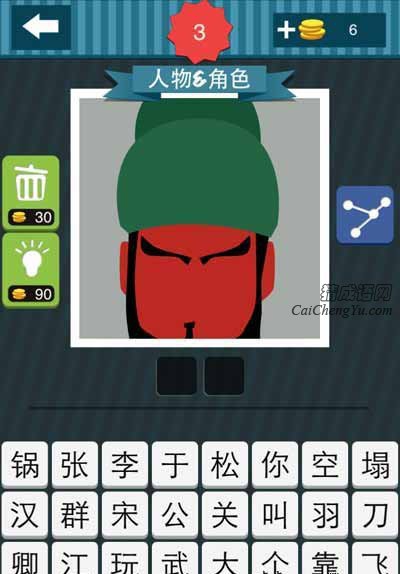 疯狂猜图绿色的帽子红脸有胡须人物角色_人物角