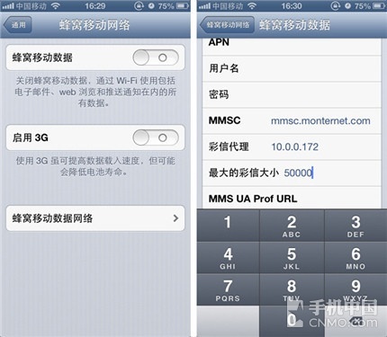 iphone4上网设置_iPhone4/iPad2+iOS7达摩卡设置(2)