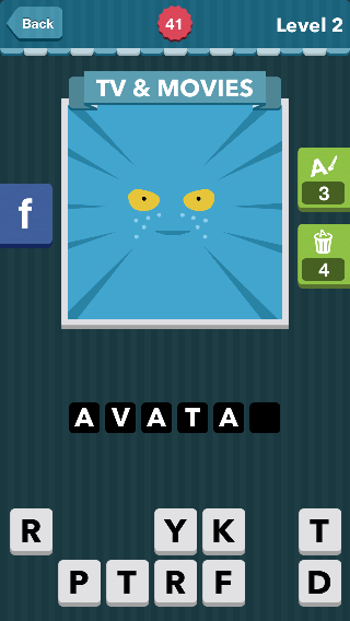 Blue alien with yellow eyes.|TV&Movies|icomania answers|icoma
