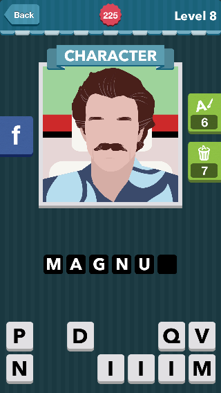 Man with brown mustache and blue shirt.|Character|icomania an