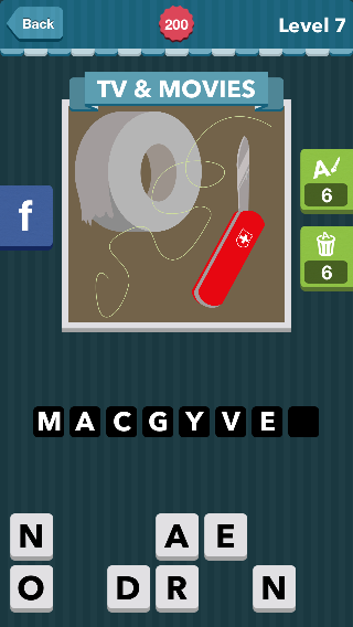 Roll of duct tape and swiss army knife.|TV&Movies|icomania an