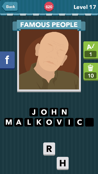 A bald person with a green shirt on|Famous People|icomania an