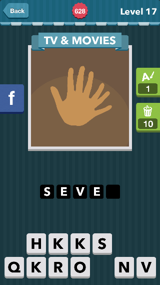 A hand with seven fingers|TV&Movies|icomania answers|icomania