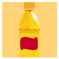 疯狂猜图黄色饮料瓶子中间有点深红品牌