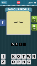 A mustache and a beige background.|Famous People|icomania ans