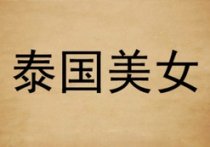 成语玩命猜泰国美女答案是什么?